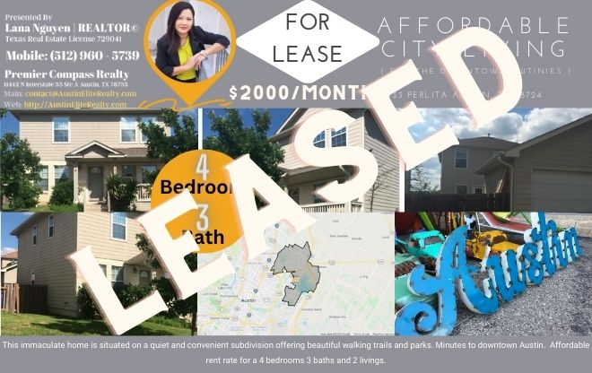 house for rent near elementary school in north austin texas