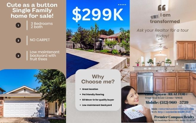 Charming single-story home for sale